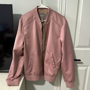 Mens pink bomber